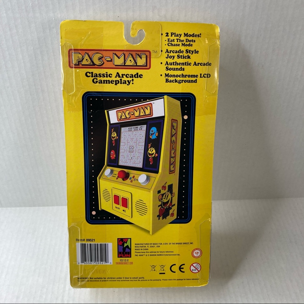 Pac Man Handheld Electronic Mini Video Arcade Game - Picture 3 of 11